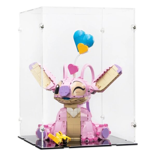Acrylic display for LEGO&reg; 43257 Disney Angel (With black floor)