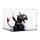 Acrylic display for LEGO&reg; 10375 How to Train Your Dragon - Toothless (With black floor)