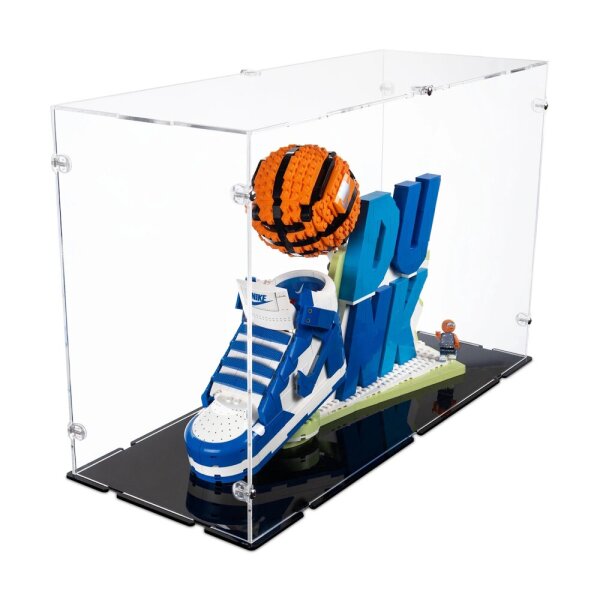 Acrylic display for LEGO&reg; 43008 Nike Dunk x  (With black floor)