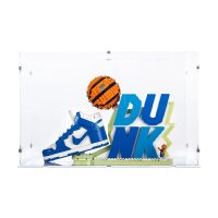 Acrylic display for LEGO&reg; 43008 Nike Dunk x  (With white base)