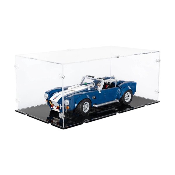 Pr&eacute;sentoir en acrylique pour LEGO&reg; 10357 Shelby Corba 427 S(C (avec fond noir)