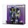 Display in acrilico per LEGO&reg; 10358 Transformers: Soundwave (con immagine di sfondo e base nera)