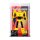 Display acrilico per LEGO&reg; 10338 Transformers: Bumblebee  (con immagine di sfondo e base nera)