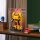 Display acrilico per LEGO&reg; 10338 Transformers: Bumblebee  (con immagine di sfondo e base nera)