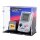 Acrylic display for LEGO&reg; 72046 Nintendo Game Boy  (With background image & black base)