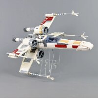 Acrylic stand for LEGO&reg; 75355 Star WarsUCS X-Wing Starfighter (angled, 4 cm high)