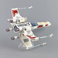 Acrylic stand for LEGO&reg; 75355 Star WarsUCS X-Wing Starfighter (angled, 4 cm high)
