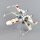 Acrylic stand for LEGO&reg; 75355 Star WarsUCS X-Wing Starfighter (angled, 4 cm high)
