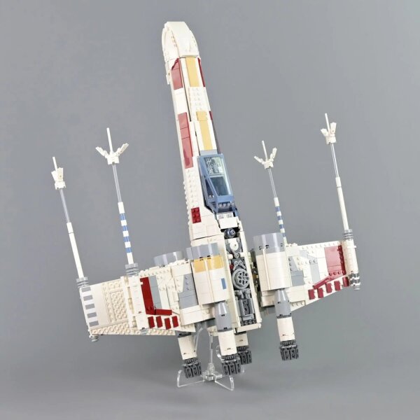 Acrylic Vertical Stand for LEGO&reg; 75355 Star Wars USC X-Wing Starfighter