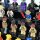 Pr&eacute;sentoir en acrylique pour 80 figurines LEGO&reg; (avec base noire et tenons)