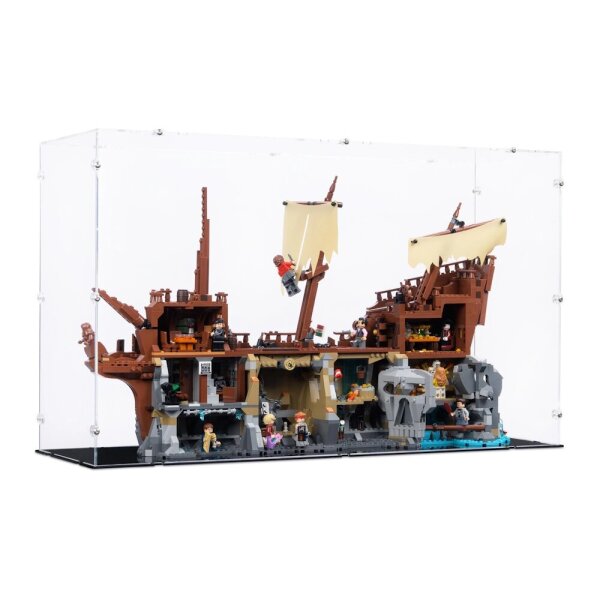 Display in acrilico per LEGO&reg; 21363 I Goonies (con fondo nero)