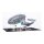 Pr&eacute;sentoir en acrylique pour LEGO&reg; 10356 Star Trek: U.S.S. Enterprise NCC-1701-D (avec fond noir et 2 supports)