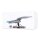 Display in acrilico per LEGO&reg; 10356 Star Trek: U.S.S. Enterprise NCC-1701-D (con fondo bianco)