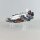 Acrylic stand for LEGO&reg; 10300 Back to the Future Time Machine MK2 (Angled)