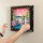 Acrylic wall display for LEGO&reg; Japanese Cherry Blossom Landscape (with black background)