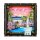 Acrylic wall display for LEGO&reg; Japanese Cherry Blossom Landscape (with black background)