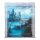 Display in acrilico per LEGO&reg; 76466 Harry Potter - Pietra filosofale (con immagine di sfondo e base nera)