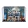 Acryl-Display f&uuml;r LEGO&reg; 11370 Stranger Things - The Creel House  (Mit Hintergrundbild & schwarzem Boden)