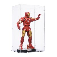 Acryl-Display f&uuml;r LEGO&reg; 76344 Iron Man Mark 3...
