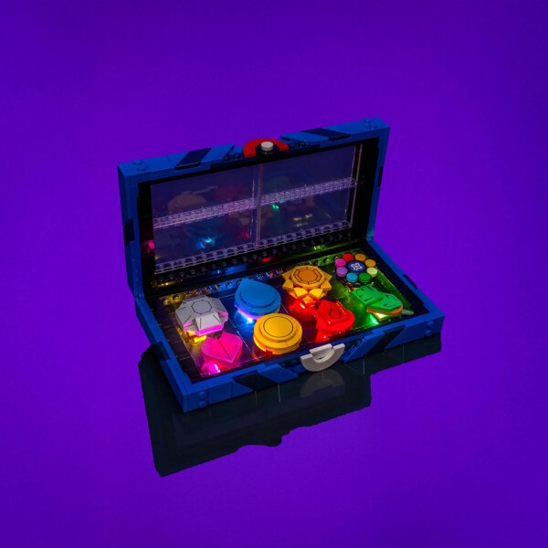 LMB 2.0 LEGO&reg; 40892# Pok&eacute;mon  Kanto Region Badge Collection Light Kit