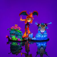 LMB 2.0 LED Beleuchtungs-Set f&uuml;r LEGO&reg; 72153 Pok&eacute;mon - Bisaflor, Glurak und Turtok