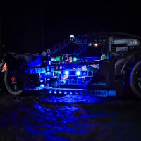 BB Kit d&eacute;clairage LED pour LEGO&reg; 42176 Porsche GT4 e-Performance avec t&eacute;l&eacute;commande