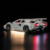 BB LED Lighting Set for LEGO&reg; 10337 Lamborghini Countach incl. remote control