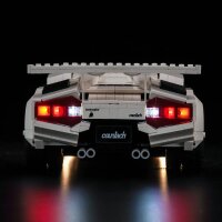 BB LED Lighting Set for LEGO&reg; 10337 Lamborghini Countach incl. remote control