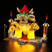 BB LED Beleuchtungs-Set f&uuml;r LEGO&reg; 71411 Super Mario - The Mighty Bowser inkl. Fernbedienung
