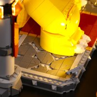 BB LED Beleuchtungs-Set f&uuml;r LEGO&reg; 71411 Super Mario - The Mighty Bowser inkl. Fernbedienung