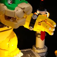 BB LED Beleuchtungs-Set f&uuml;r LEGO&reg; 71411 Super Mario - The Mighty Bowser inkl. Fernbedienung