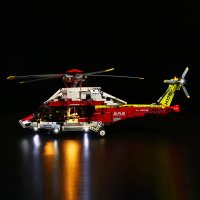 BB LED Lighting Set for LEGO&reg; 42145 Airbus H175 Rescue Helicopter including remote control