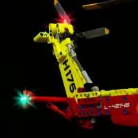 BB LED Lighting Set for LEGO&reg; 42145 Airbus H175 Rescue Helicopter including remote control