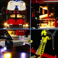 BB LED Lighting Set for LEGO&reg; 42145 Airbus H175 Rescue Helicopter including remote control