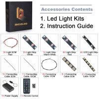BB Kit d&eacute;clairage LED pour LEGO&reg; 42212 Ferrari FXX K avec t&eacute;l&eacute;commande
