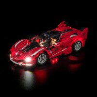 BB Kit d&eacute;clairage LED pour LEGO&reg; 42212 Ferrari FXX K avec t&eacute;l&eacute;commande