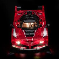 BB Kit d&eacute;clairage LED pour LEGO&reg; 42212 Ferrari FXX K avec t&eacute;l&eacute;commande