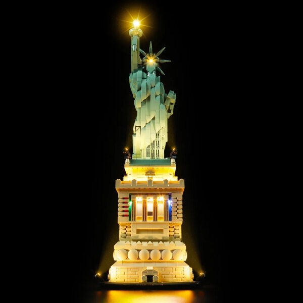 BB LED Beleuchtungs-Set f&uuml;r LEGO&reg; 21042 Freiheitsstatue