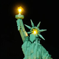 BB LED Beleuchtungs-Set f&uuml;r LEGO&reg; 21042 Freiheitsstatue