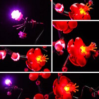 BB LED Beleuchtungs-Set f&uuml;r LEGO&reg; 10369 Pflaumenbl&uuml;te