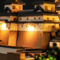 BB Kit d&eacute;clairage LED pour le ch&acirc;teau de Himeji LEGO&reg; 21060 avec t&eacute;l&eacute;commande