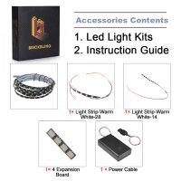 BB LED Beleuchtungs-Set f&uuml;r LEGO&reg; 75407 Star Wars Logo