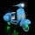 BB LED Beleuchtungs-Set f&uuml;r LEGO&reg; 10298 Vespa inkl. Fernbedienung