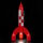 BB LED Beleuchtungs-Set f&uuml;r LEGO&reg; 21367 Die Mondrakete von Tim und Struppi