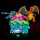 BB LED Beleuchtungs-Set f&uuml;r LEGO&reg; 72153 Pok&eacute;mon Bisaflor, Glurak und Turtok mit Fernbedieung