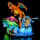 BB LED Beleuchtungs-Set f&uuml;r LEGO&reg; 72153 Pok&eacute;mon Bisaflor, Glurak und Turtok mit Fernbedieung