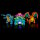 BB LED Beleuchtungs-Set f&uuml;r LEGO&reg; 72153 Pok&eacute;mon Bisaflor, Glurak und Turtok mit Fernbedieung