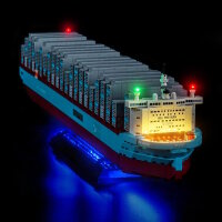 BB Set di illuminazione a LED per LEGO&reg; 40955 Nave Portacontainer Maersk Dual-Fuel con telecomando