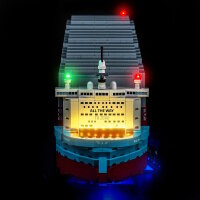 BB Set di illuminazione a LED per LEGO&reg; 40955 Nave Portacontainer Maersk Dual-Fuel con telecomando