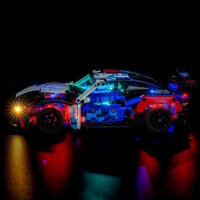 BB LED Lighting Set for LEGO&reg; 42226 BMW M4 GT3 EVO Race Car including remote control